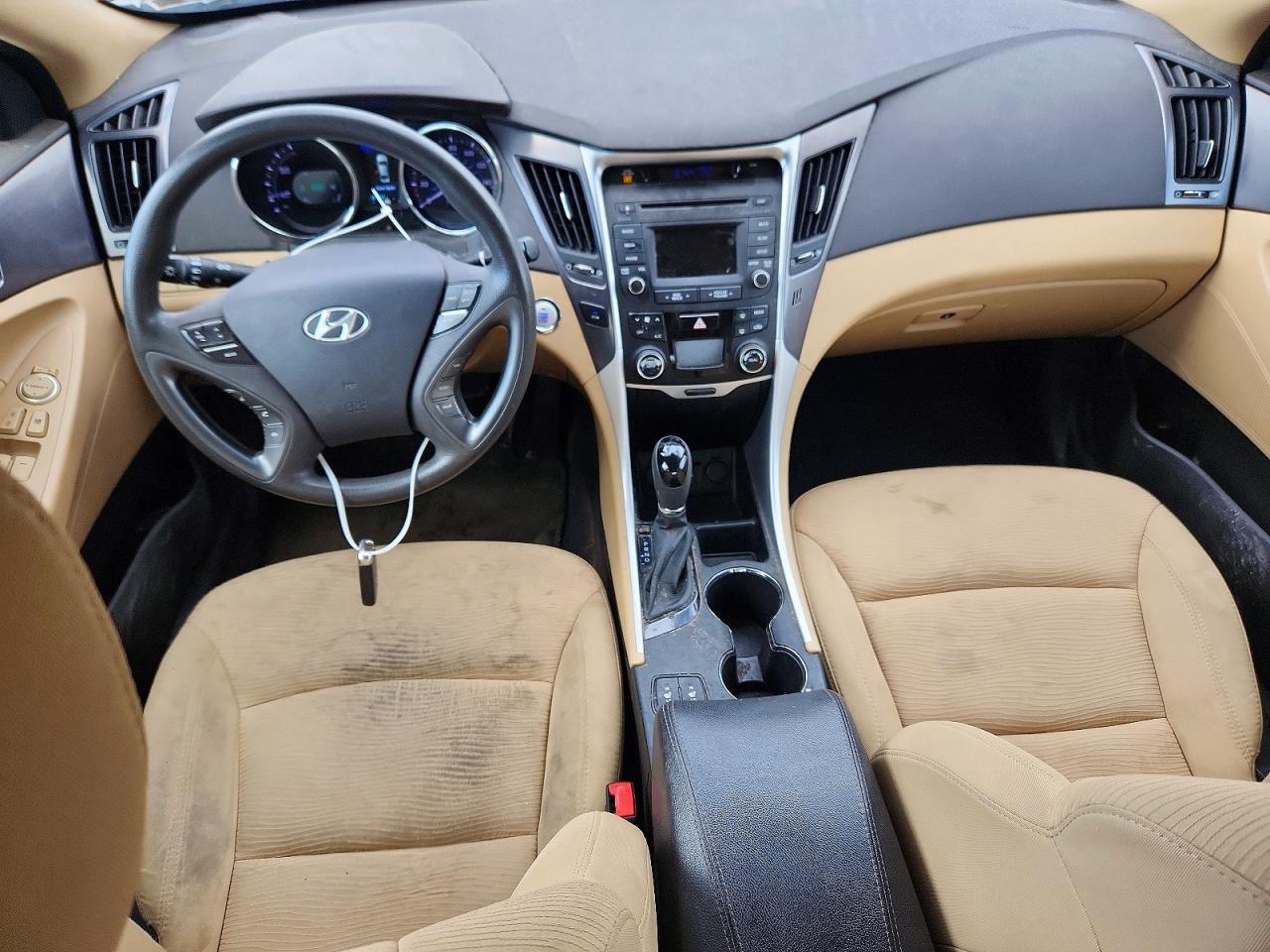 2015 Hyundai Sonata Hybrid Base White vin: KMHEC4A49FA119945