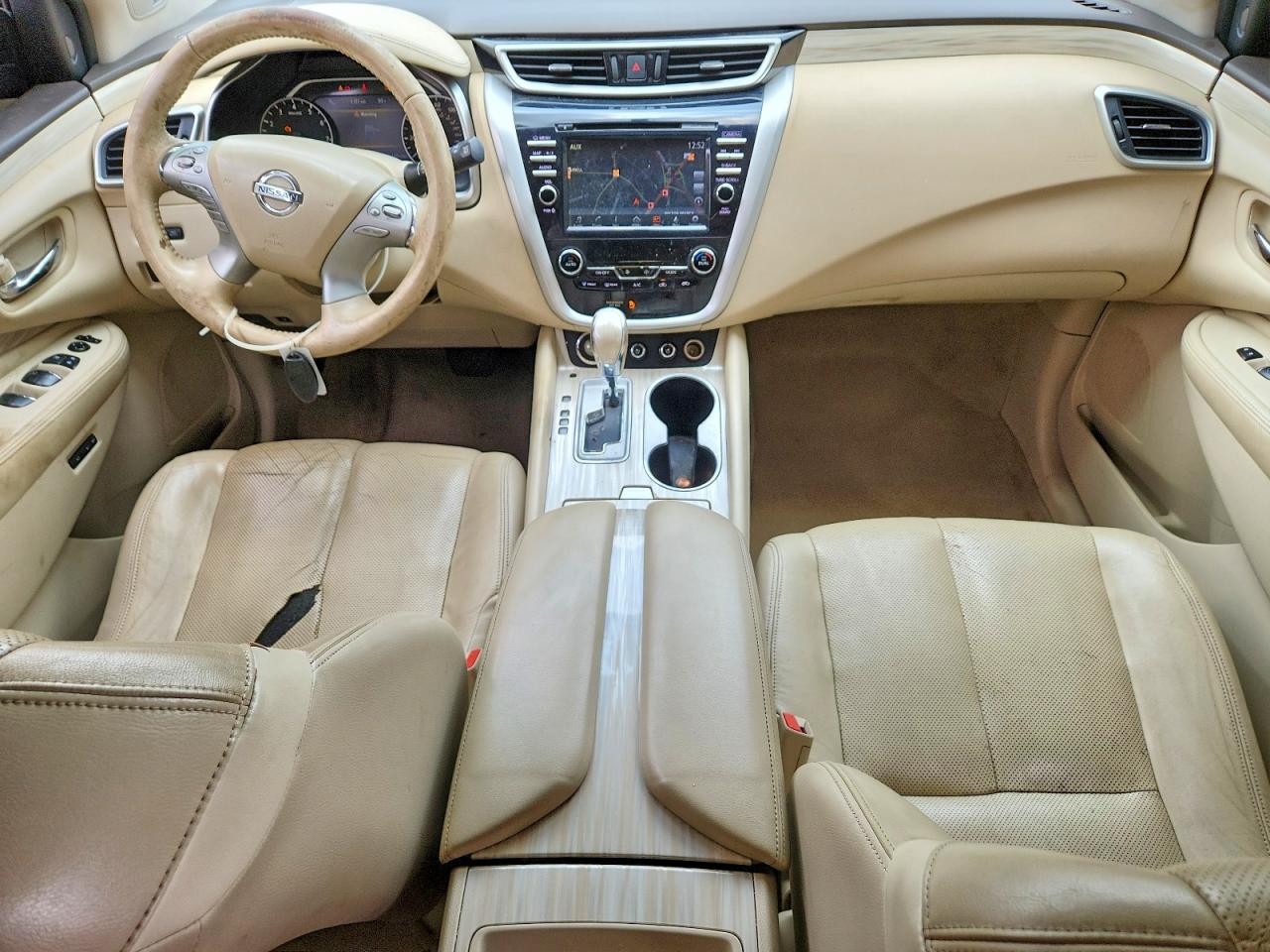 2015 Nissan Murano Platinum Черный vin: 5N1AZ2MG5FN206564