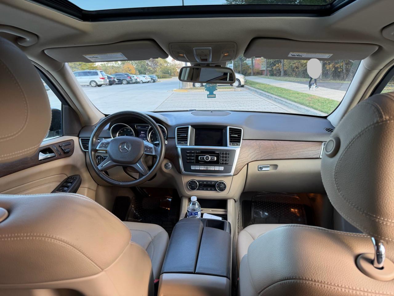 2012 Mercedes-benz Ml 350 4matic Brown vin: 4JGDA5HB2CA026708