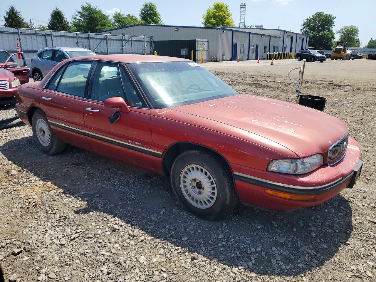 1997 Buick Lesabre Custom Maroon vin: 1G4HP52K6VH482696