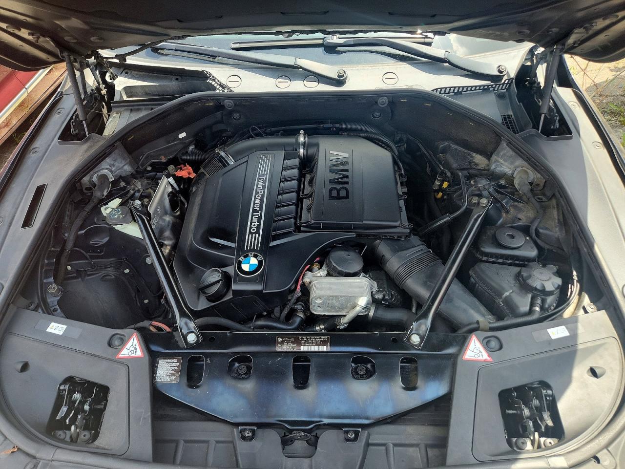 2012 Bmw 535 Igt Charcoal vin: WBASN2C57CC202136