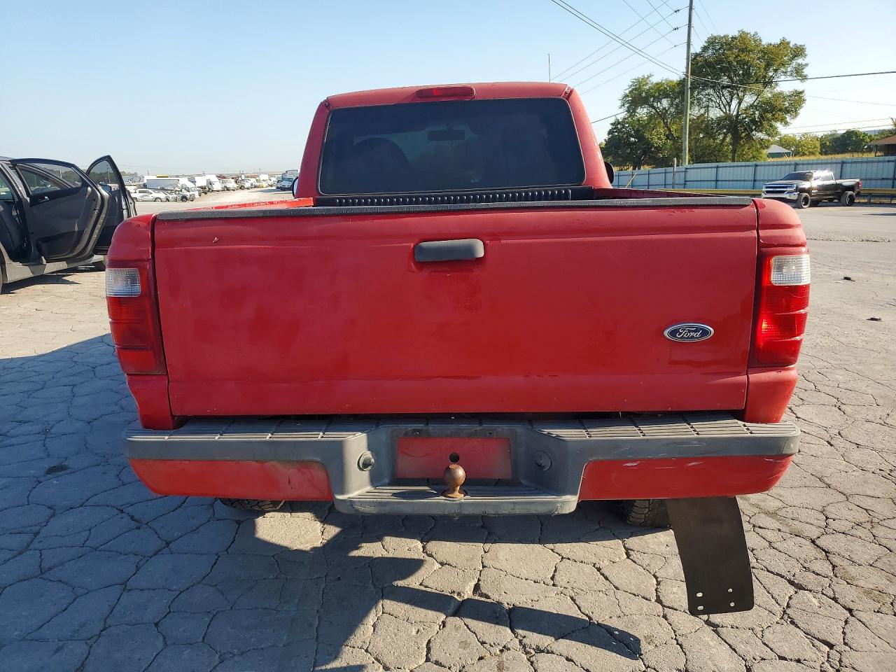 2003 Ford Ranger Red vin: 1FTYR10U53PB53048