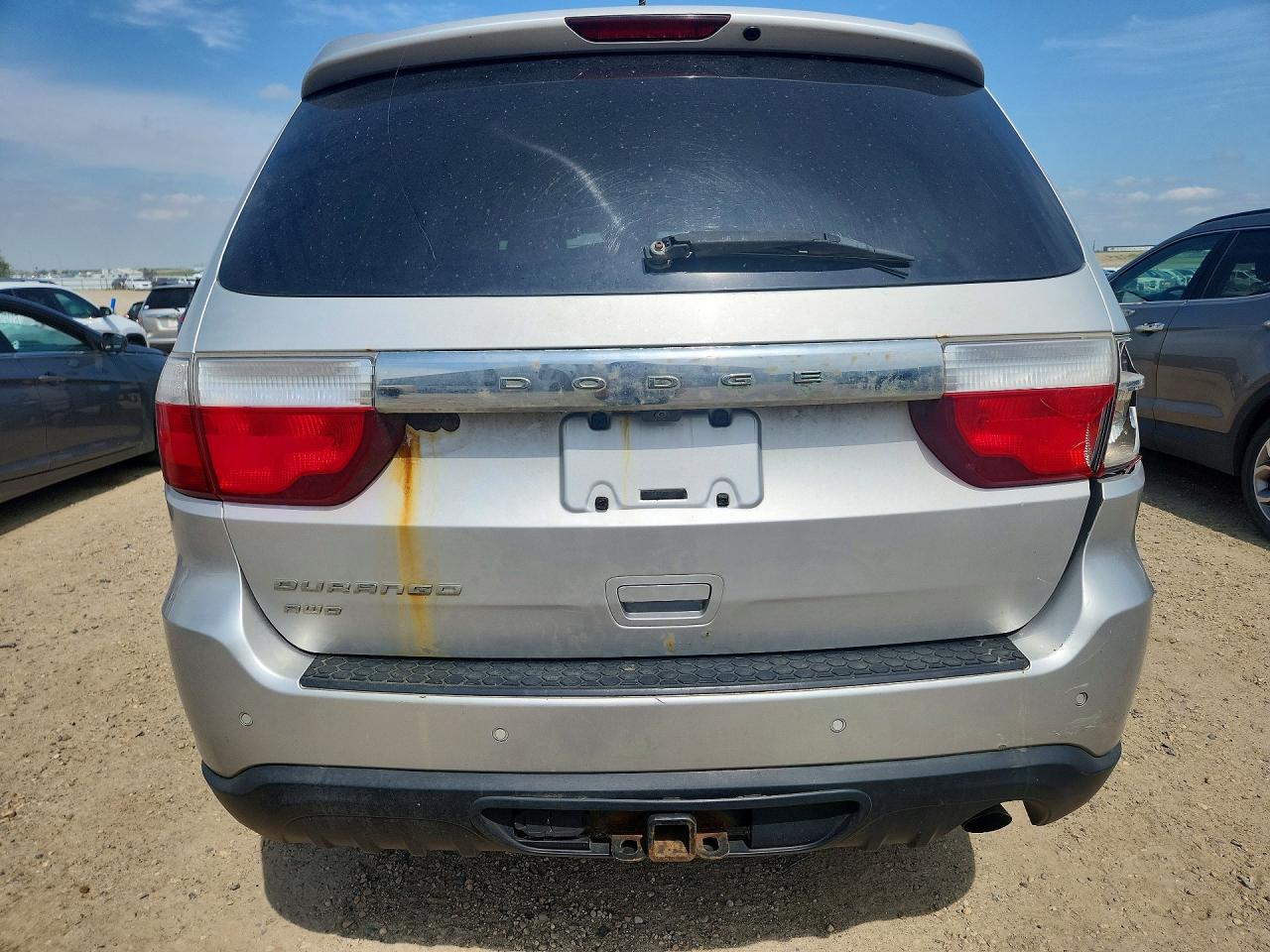 2011 Dodge Durango Express Silver vin: 1D4RE2GG1BC616043