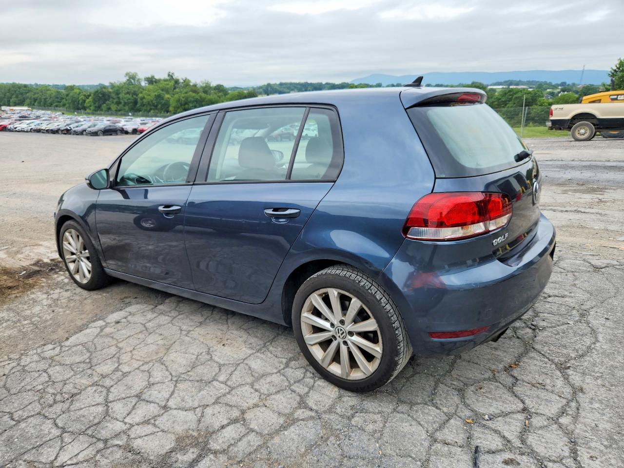 2013 Volkswagen Golf Синий vin: WVWNM7AJ6DW014384