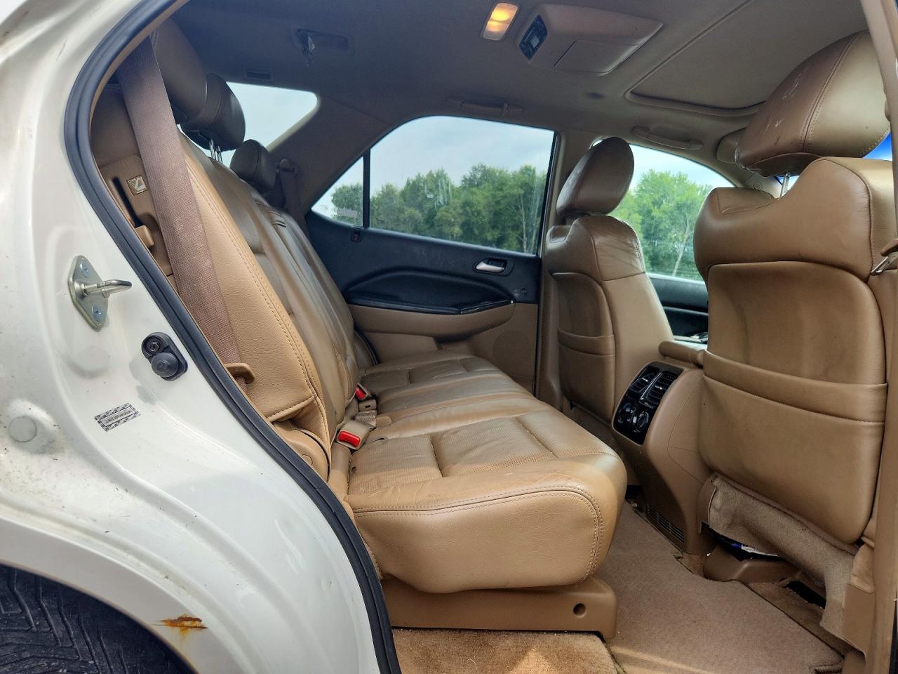 2006 Acura Mdx Touring White vin: 2HNYD18906H541645