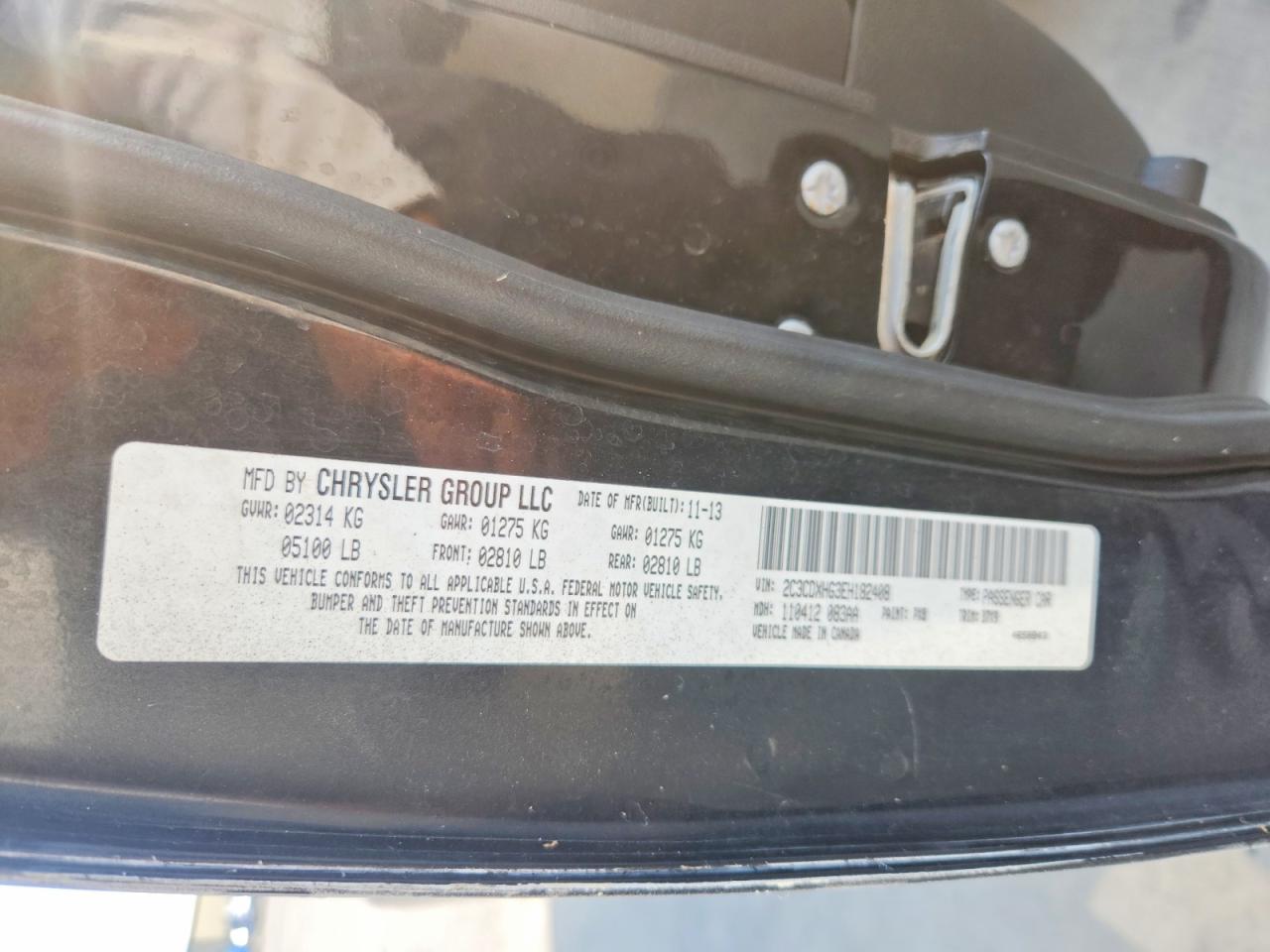 2014 Dodge Charger Sxt Black vin: 2C3CDXHG3EH182408