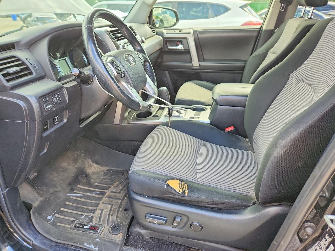 2014 Toyota 4runner Sr5 Black vin: JTEBU5JR7E5170076