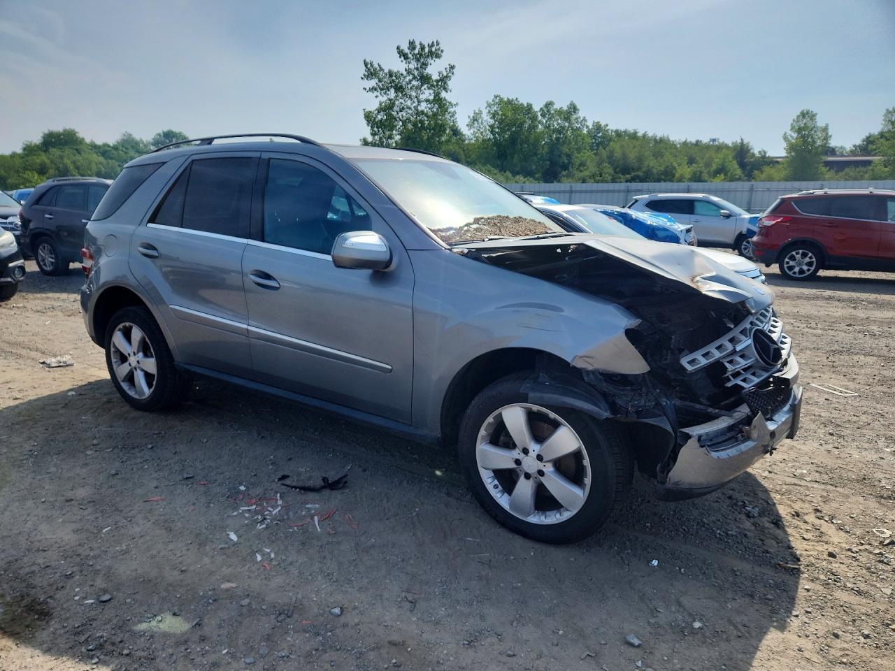 2010 Mercedes-benz Ml 350 4matic Серебряный vin: 4JGBB8GB0AA576848