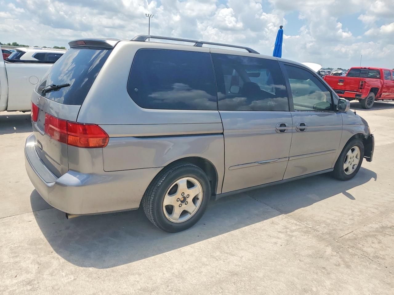 2000 Honda Odyssey Ex Серебряный vin: 2HKRL1869YH596866