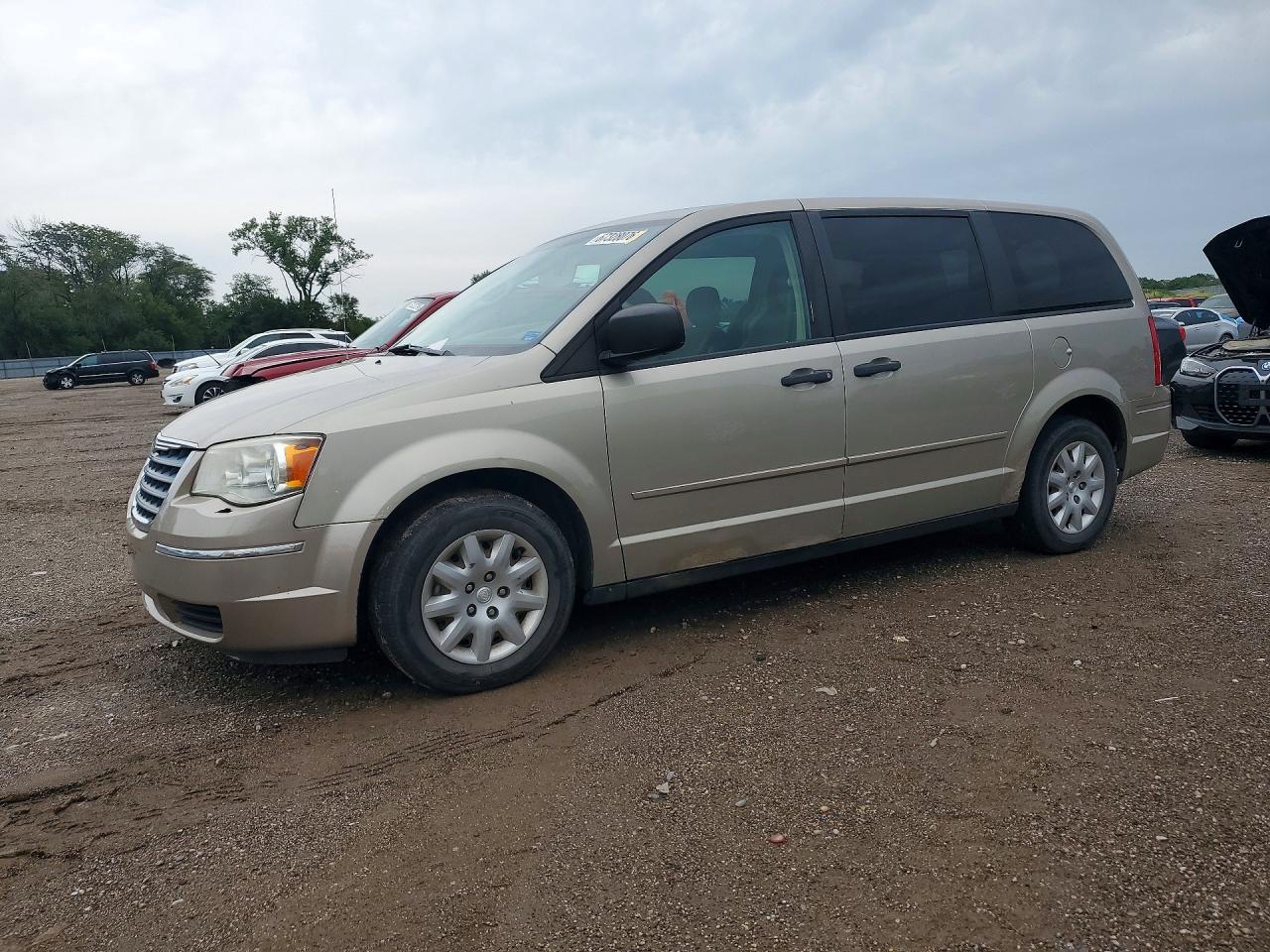 2008 Chrysler Town & Country Lx Beige vin: 2A8HR44H48R781759