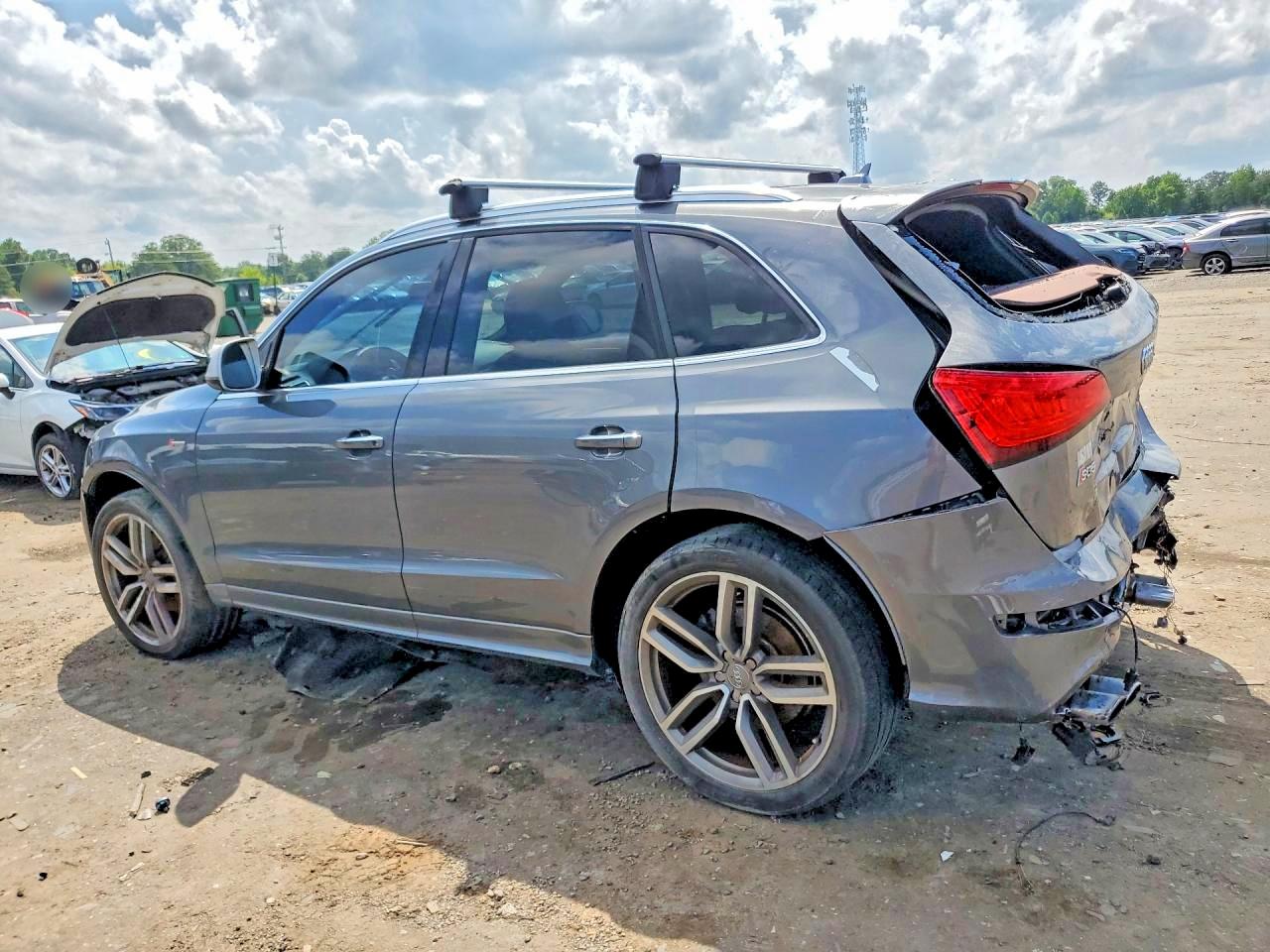 2015 Audi Sq5 Premium Plus Gray vin: WA1CGAFP5FA023015