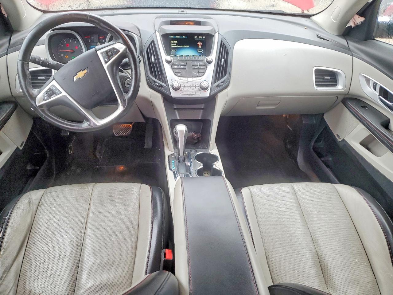 2014 Chevrolet Equinox Ltz Red vin: 2GNALDEK1E6364477