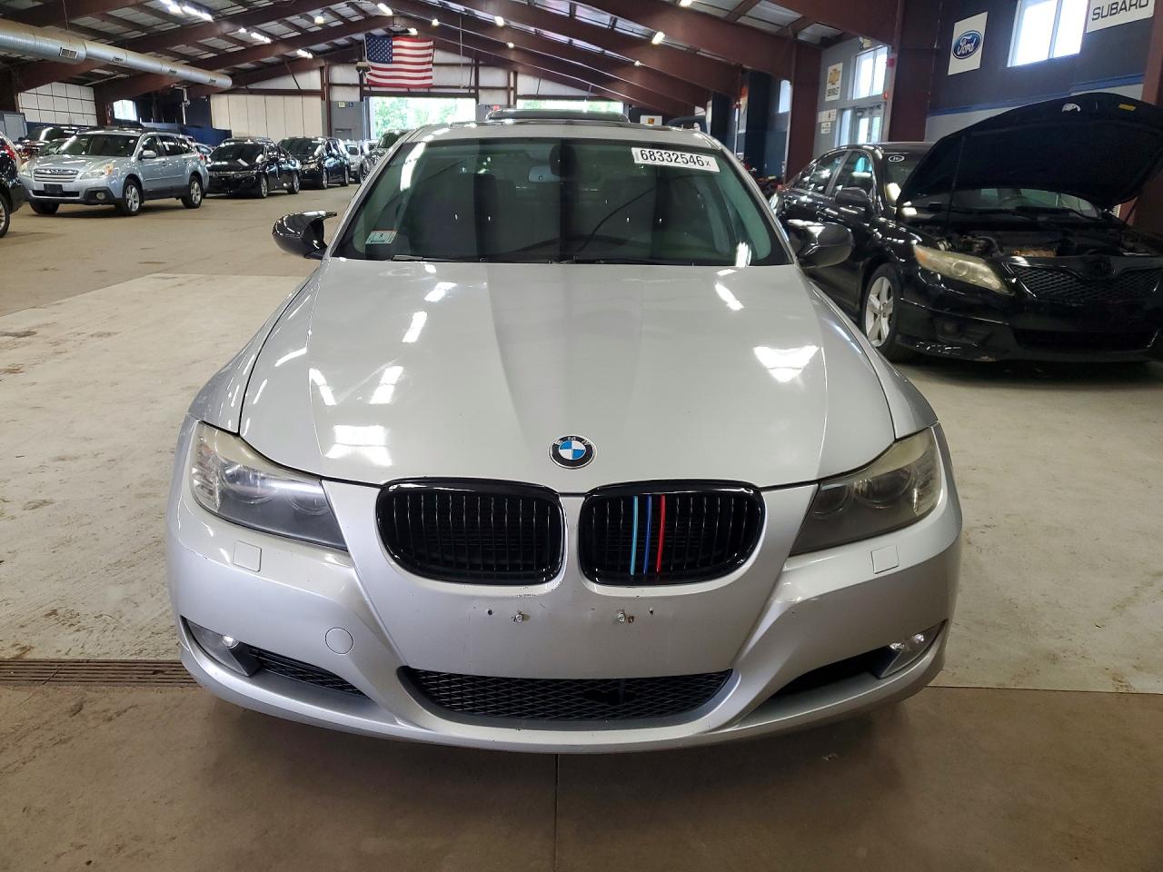 2011 Bmw 328 Xi Silver vin: WBAPK7C57BF086039