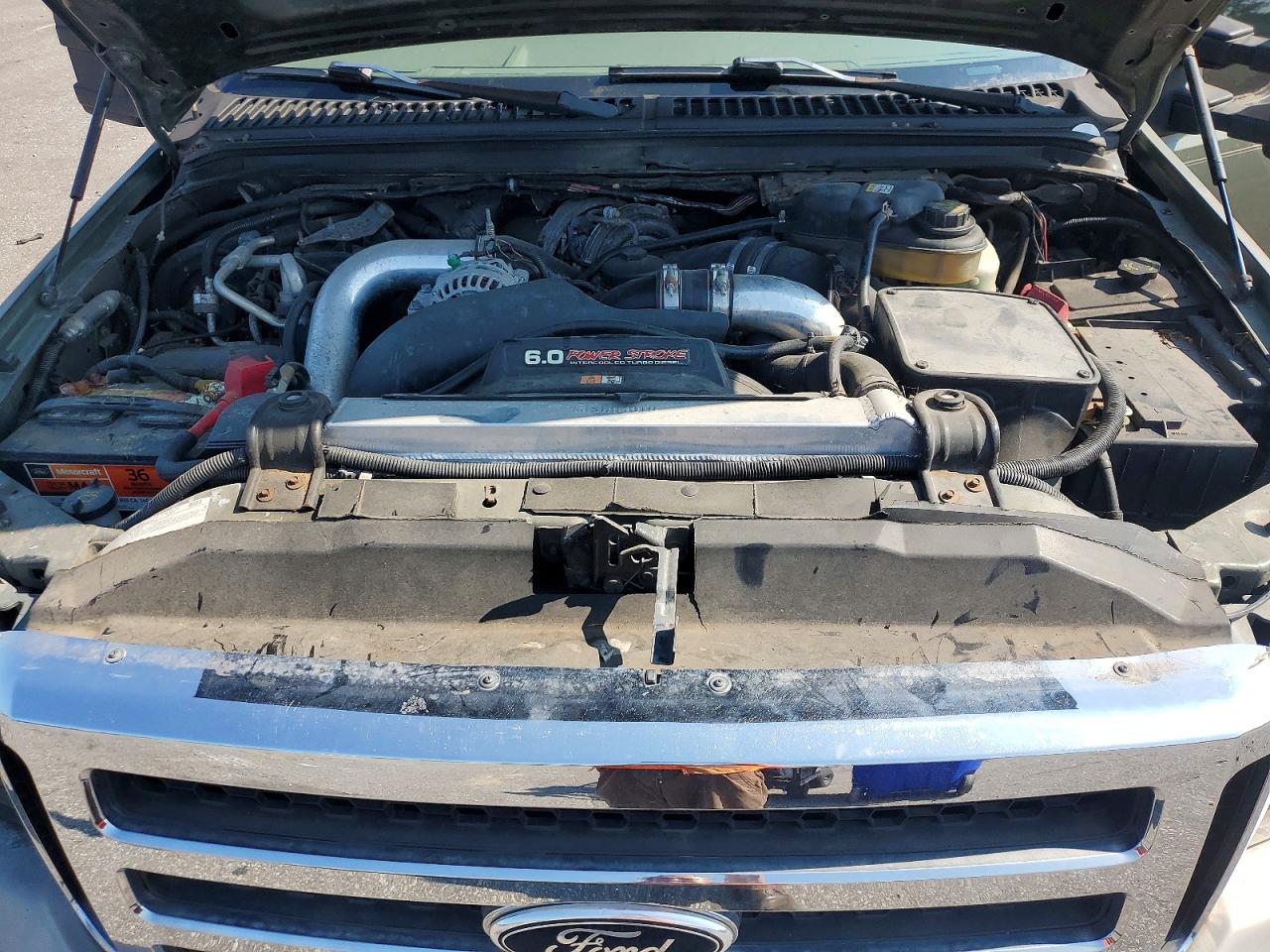 2004 Ford Excursion Eddie Bauer Green vin: 1FMNU44P14EE06561