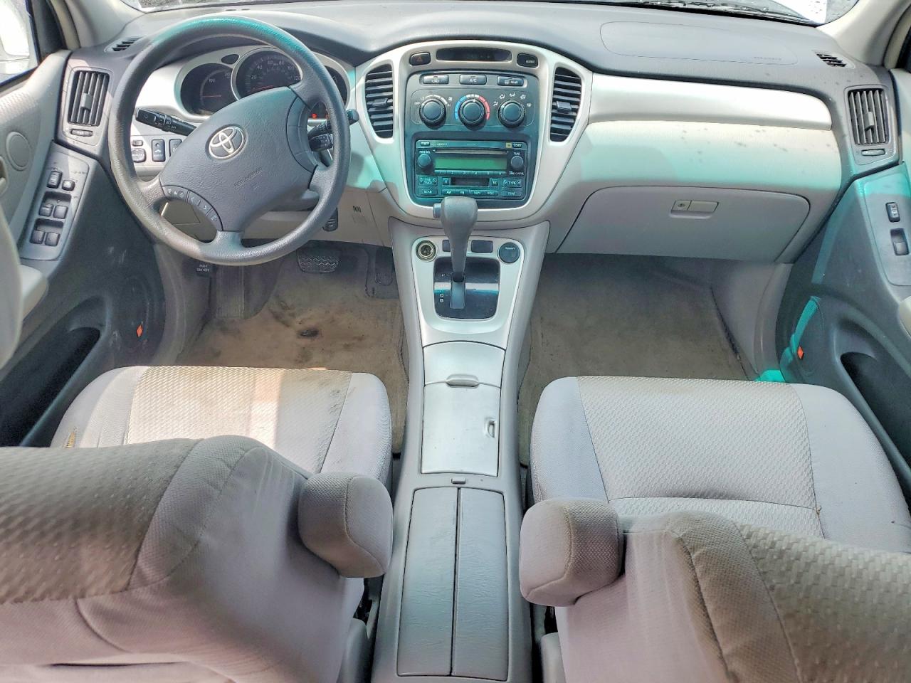 2006 Toyota Highlander Hybrid Silver vin: JTEDW21AX60001907