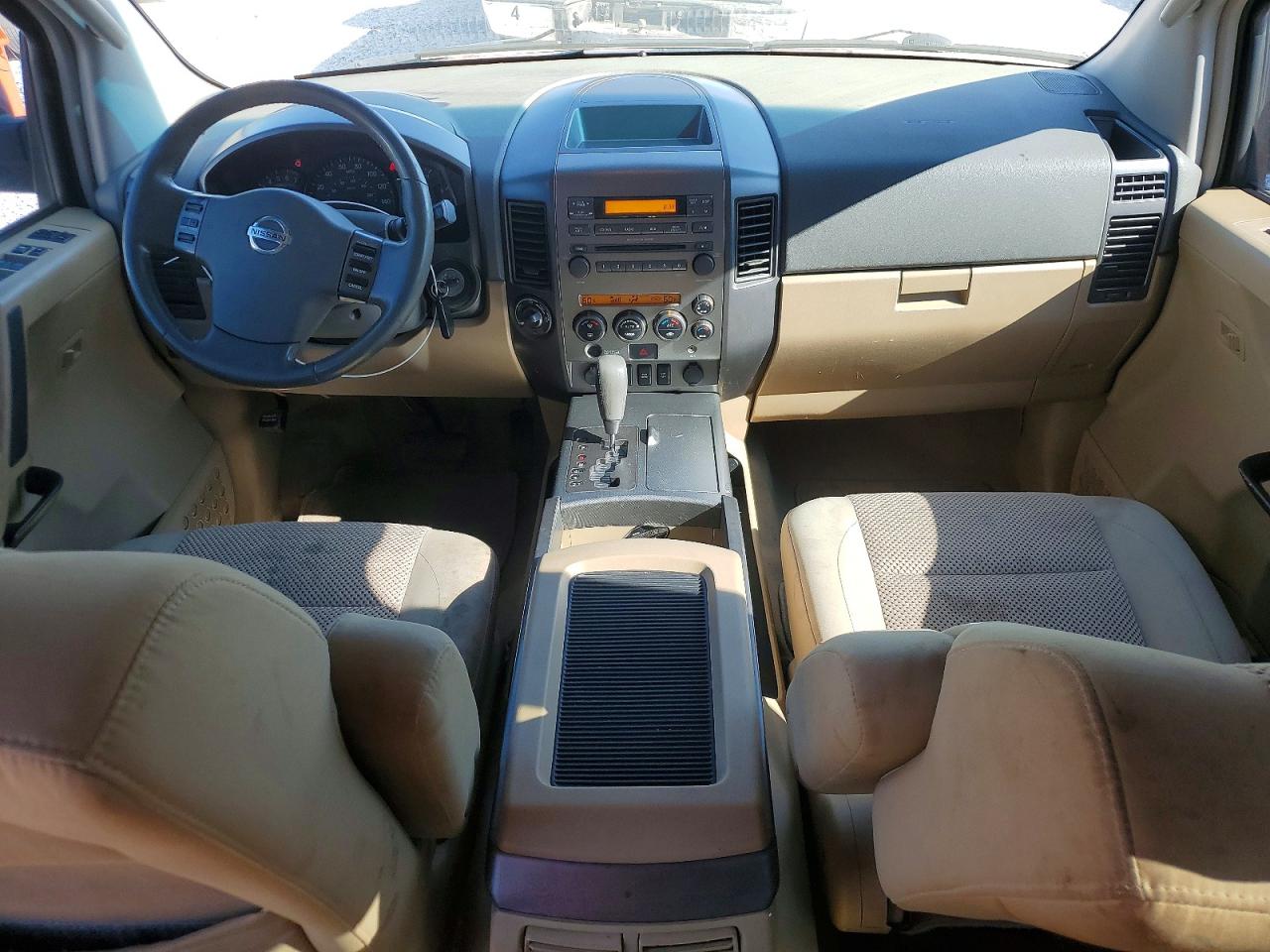 2007 Nissan Armada Se Maroon vin: 5N1AA08C47N712083