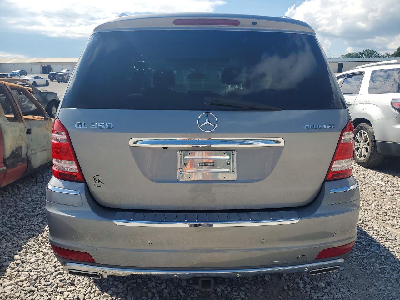 2012 Mercedes-benz Gl 350 Bluetec Silver vin: 4JGBF2FE8CA784623