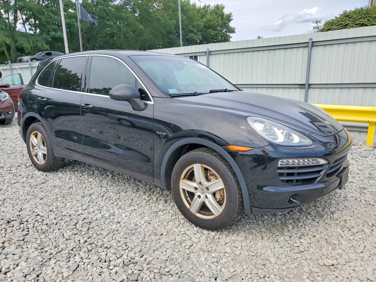 2013 Porsche Cayenne S Hybrid Black vin: WP1AE2A21DLA16129