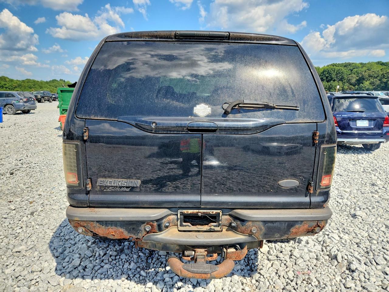 2003 Ford Excursion Limited Black vin: 1FMNU43S63ED40674