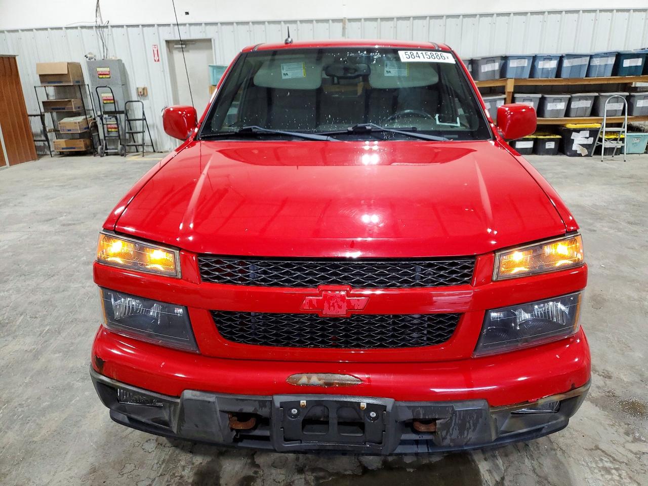2012 Chevrolet Colorado Lt Red vin: 1GCHTCFEXC8143025