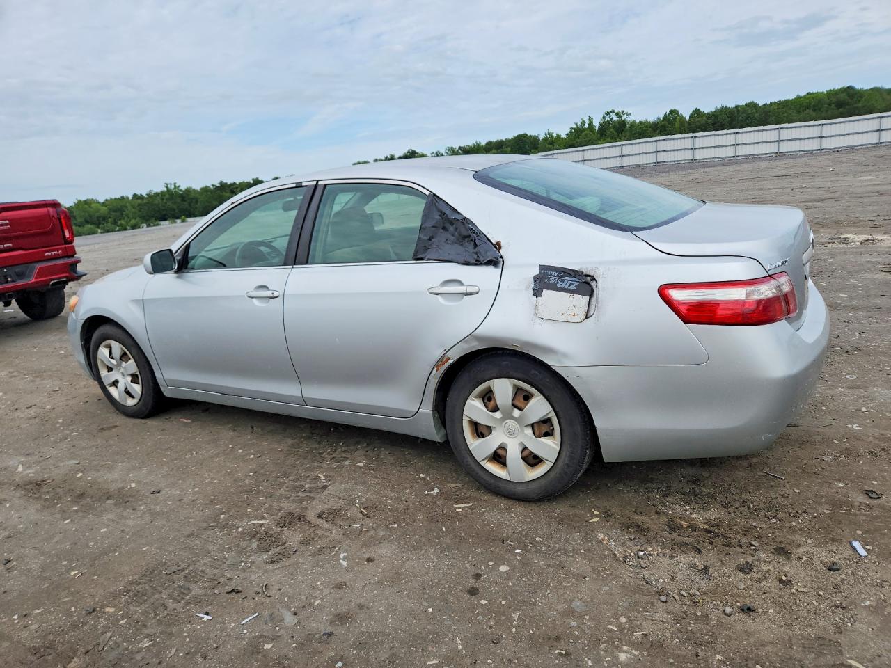 2007 Toyota Camry Le Серебряный vin: JTNBE46K473106482
