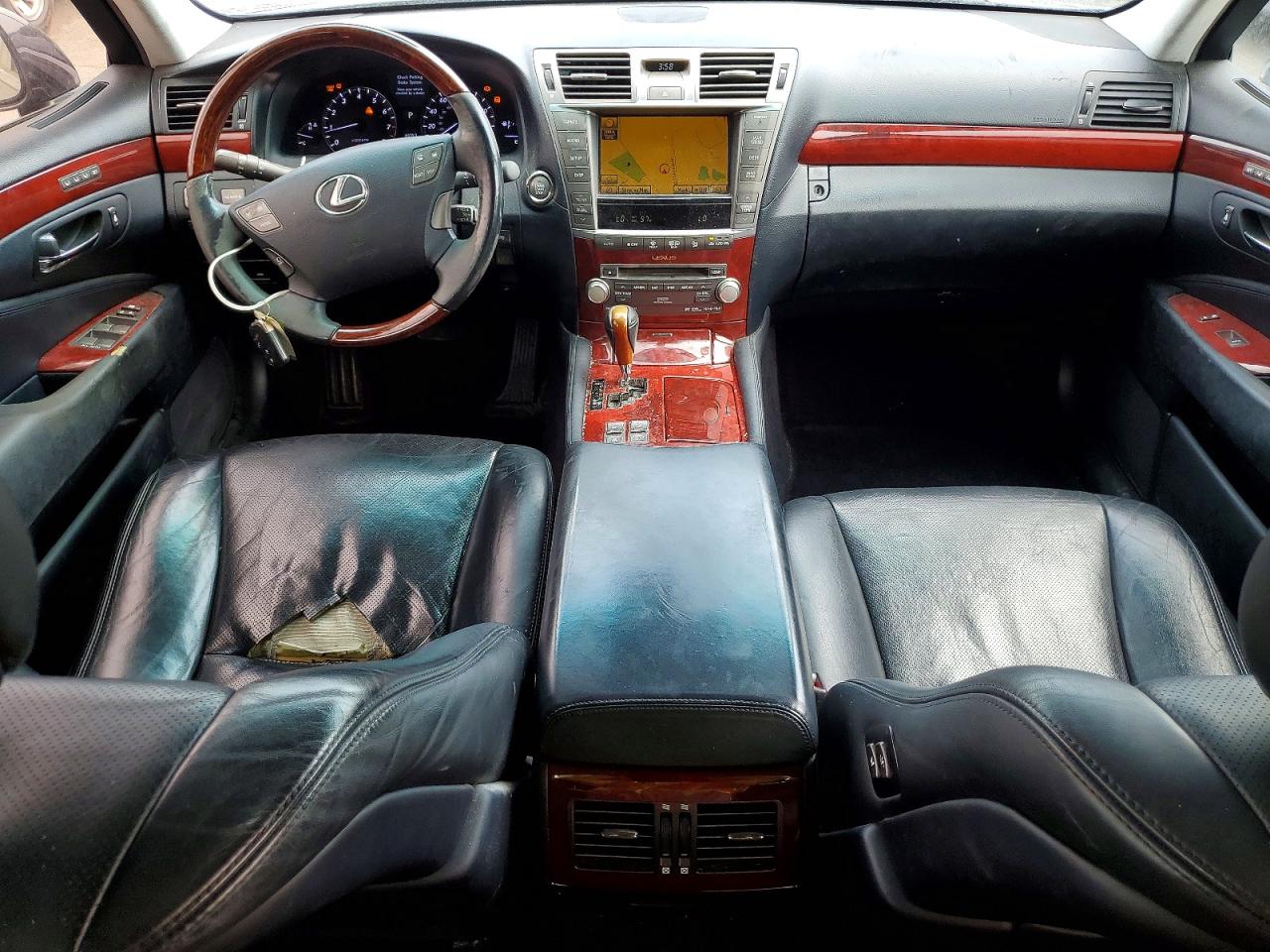 2010 Lexus Ls 460l Gray vin: JTHGL5EF2A5037568