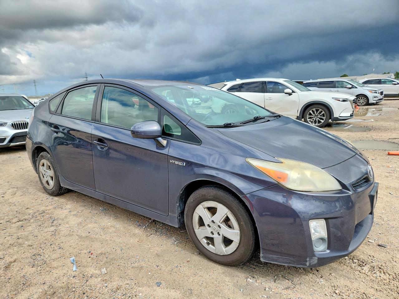 2011 Toyota Prius Two Gray vin: JTDKN3DU2B1419814