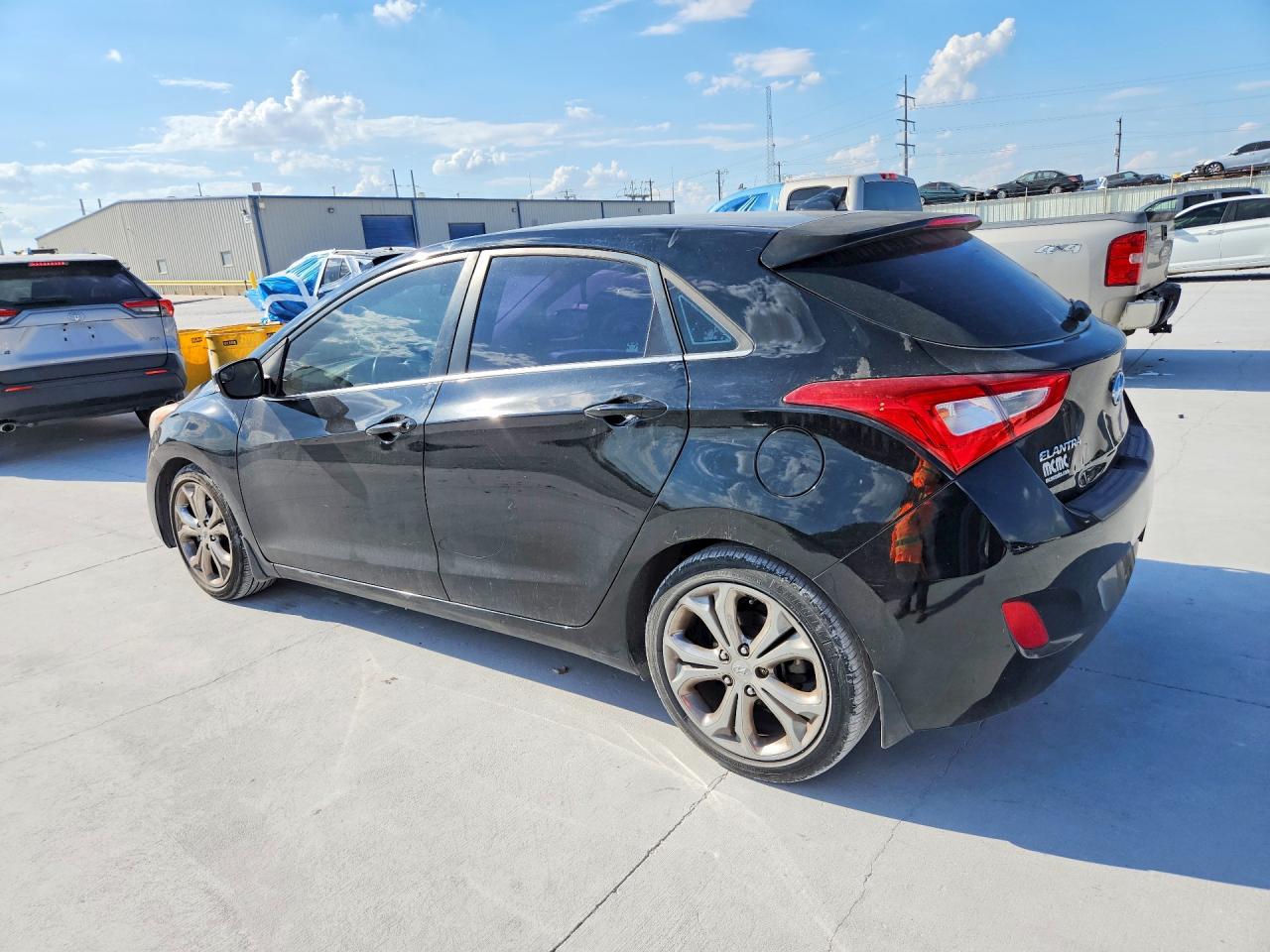 2014 Hyundai Elantra Gt Base Black vin: KMHD35LH1EU230228