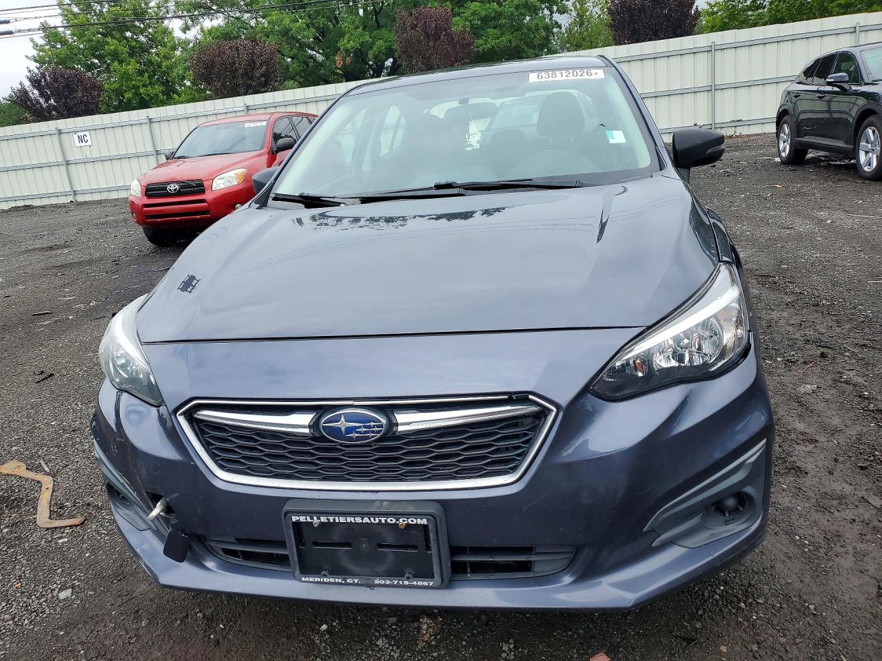 2017 Subaru Impreza Blue vin: 4S3GKAA63H3613144