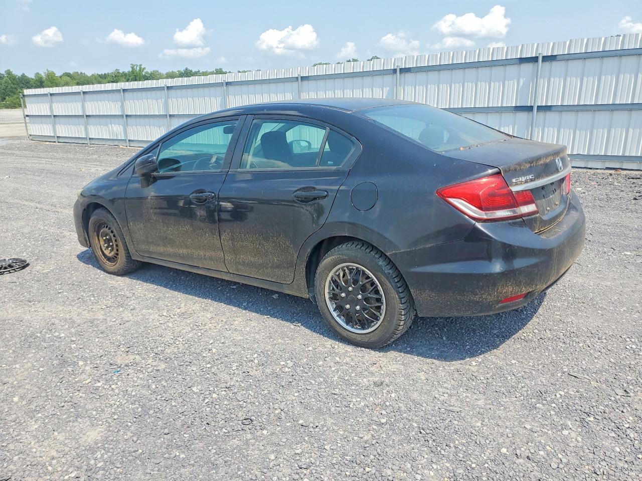 2014 Honda Civic Lx Black vin: 2HGFB2F59EH525310