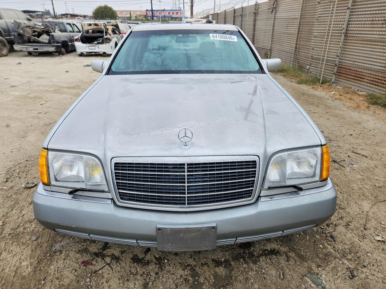 1993 Mercedes-benz 500 Sel Silver vin: WDBGA51E0PA086660