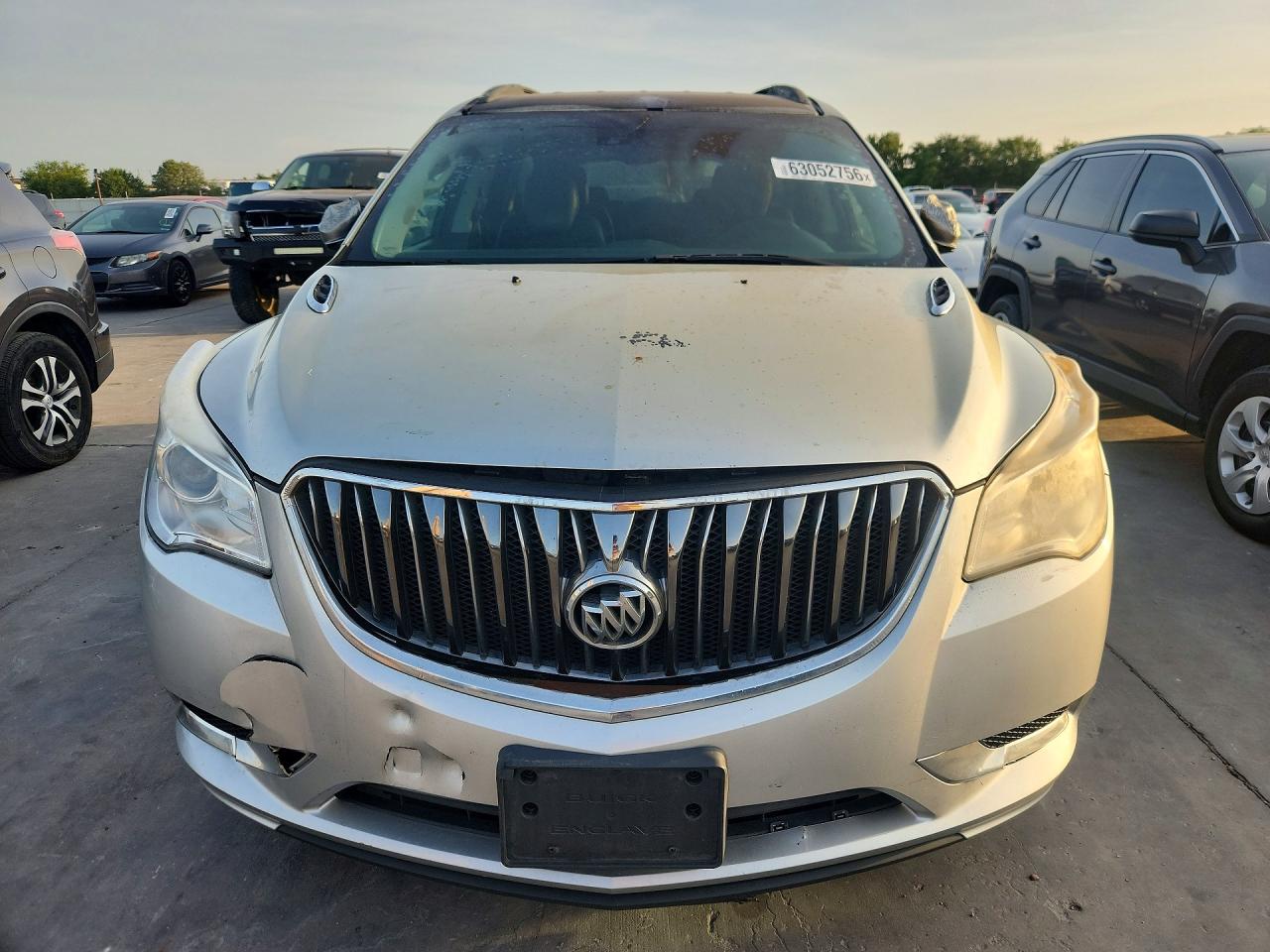 2015 Buick Enclave Silver vin: 5GAKRBKD7FJ354774