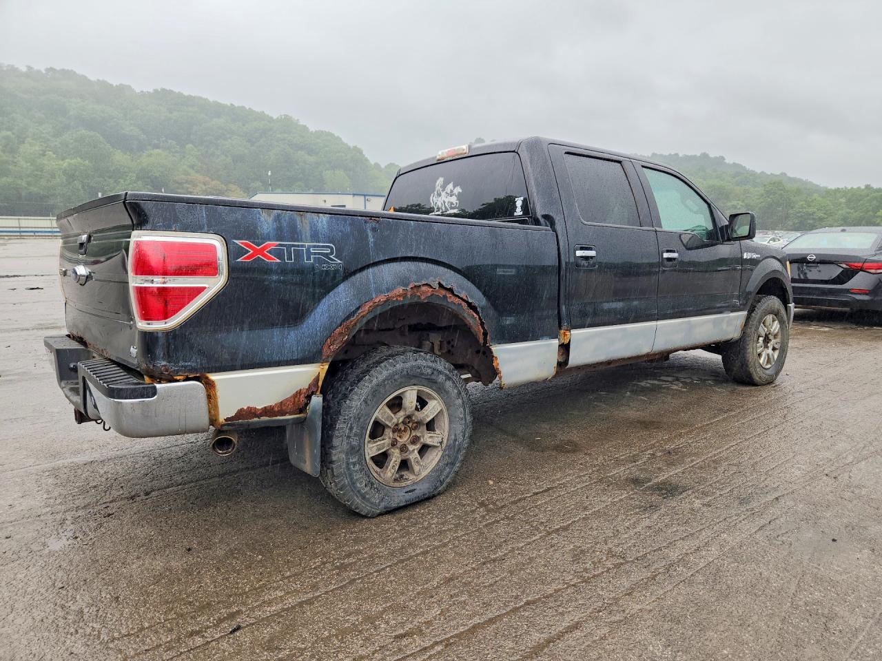 2010 Ford F150 Supercrew Black vin: 1FTFW1EV7AFD67933
