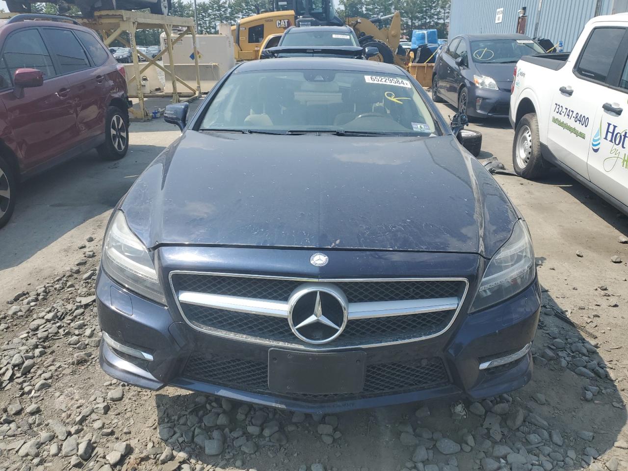 2012 Mercedes-benz Cls 550 4matic Синий vin: WDDLJ9BB2CA044941