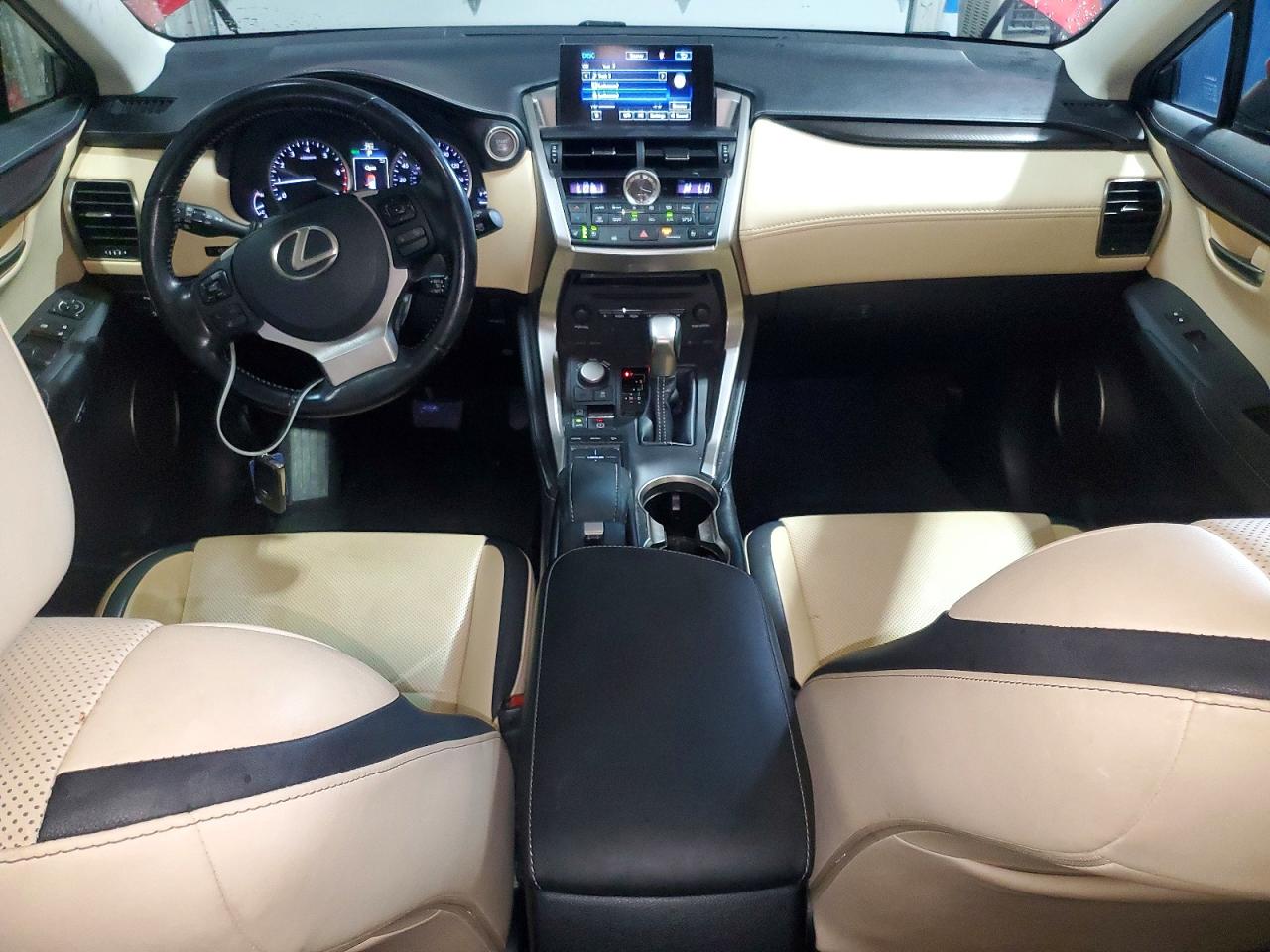 2015 Lexus Nx 200t Maroon vin: JTJBARBZ1F2035971