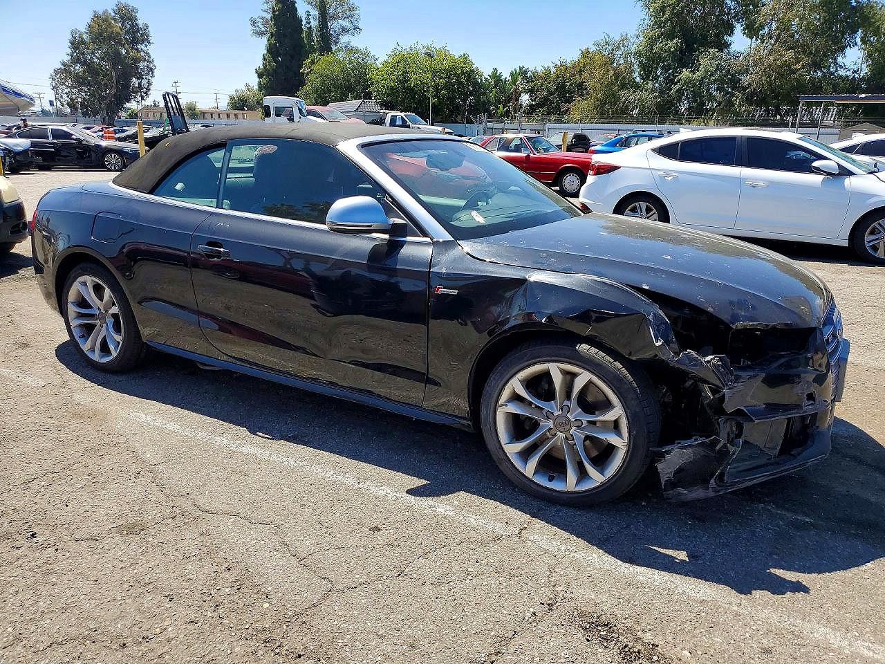 2013 Audi S5 Premium Plus Black vin: WAUCGAFH3DN012791