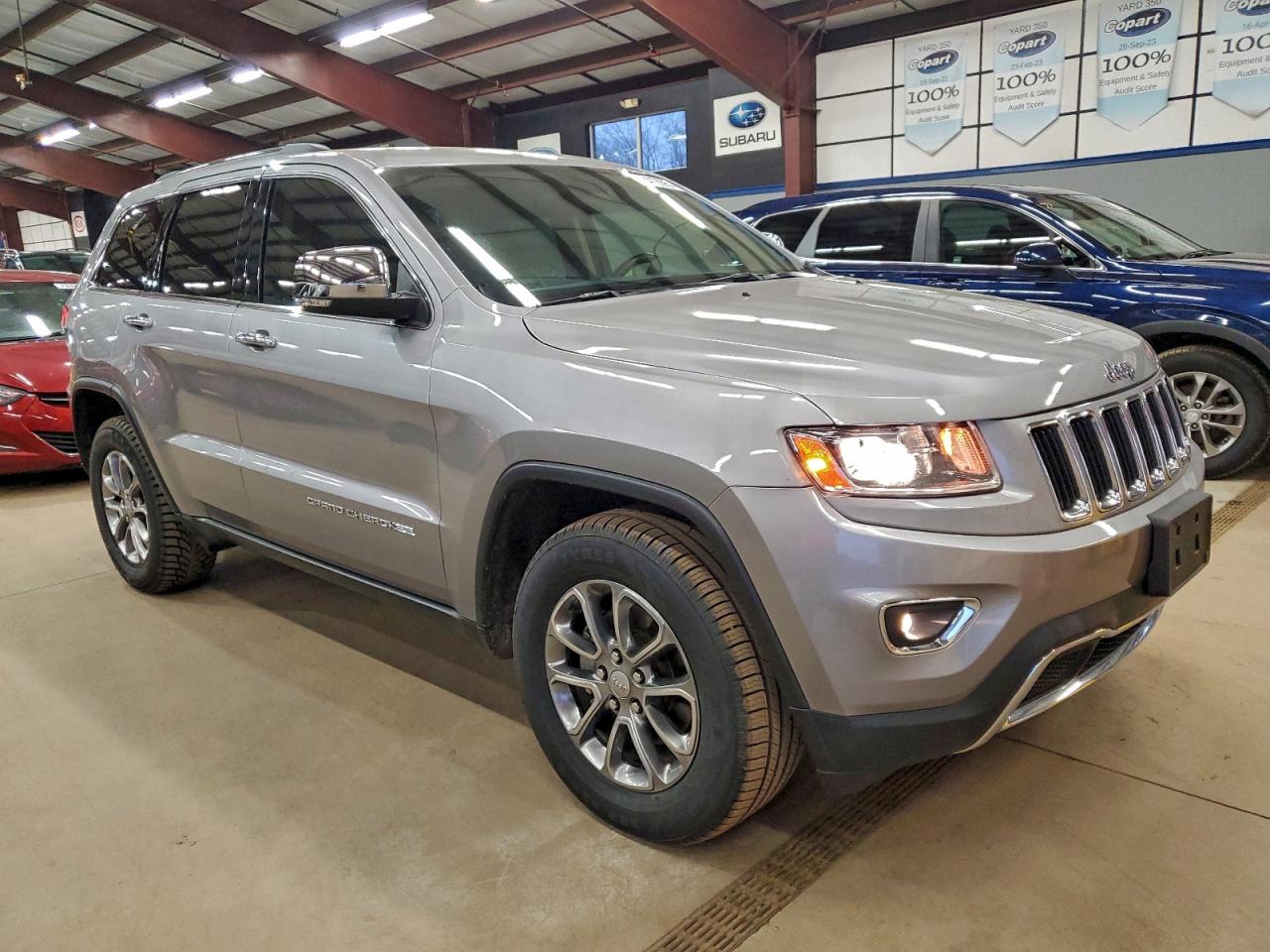 2014 Jeep Grand Cherokee Limited Silver vin: 1C4RJEBG3EC519576