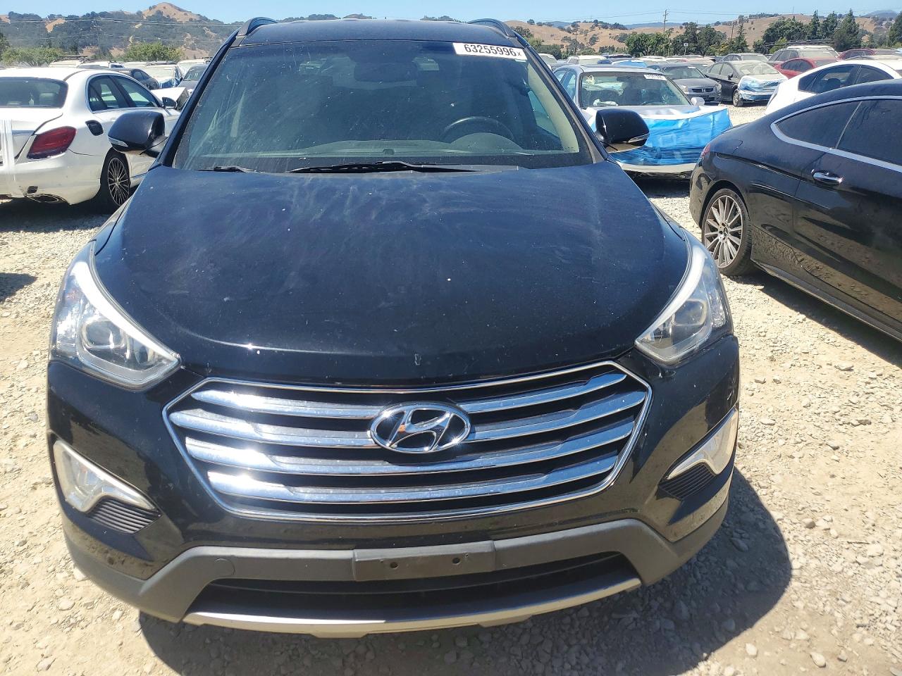 2015 Hyundai Santa Fe Limited Black vin: KM8SN4HFXFU113445