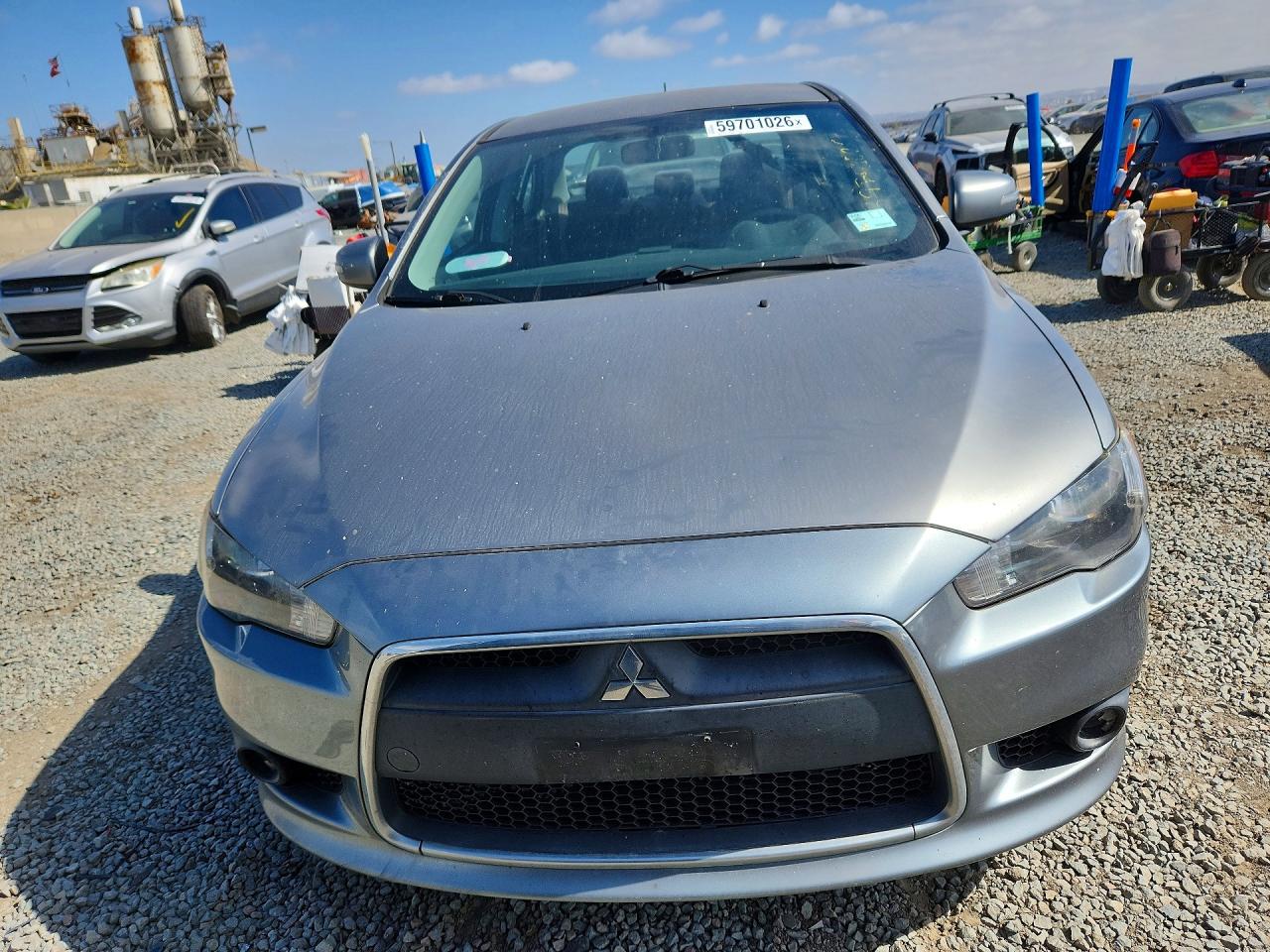2015 Mitsubishi Lancer Gt Gray vin: JA32U8FW9FU026510