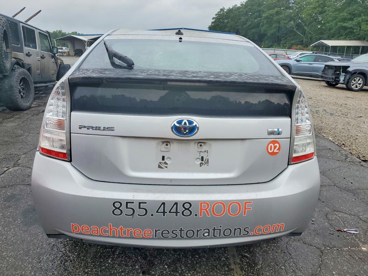 2010 Toyota Prius Ii Silver vin: JTDKN3DU9A0168990