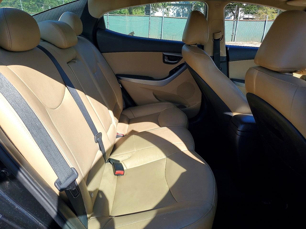 2013 Hyundai Elantra Limited Черный vin: 5NPDH4AE9DH192765