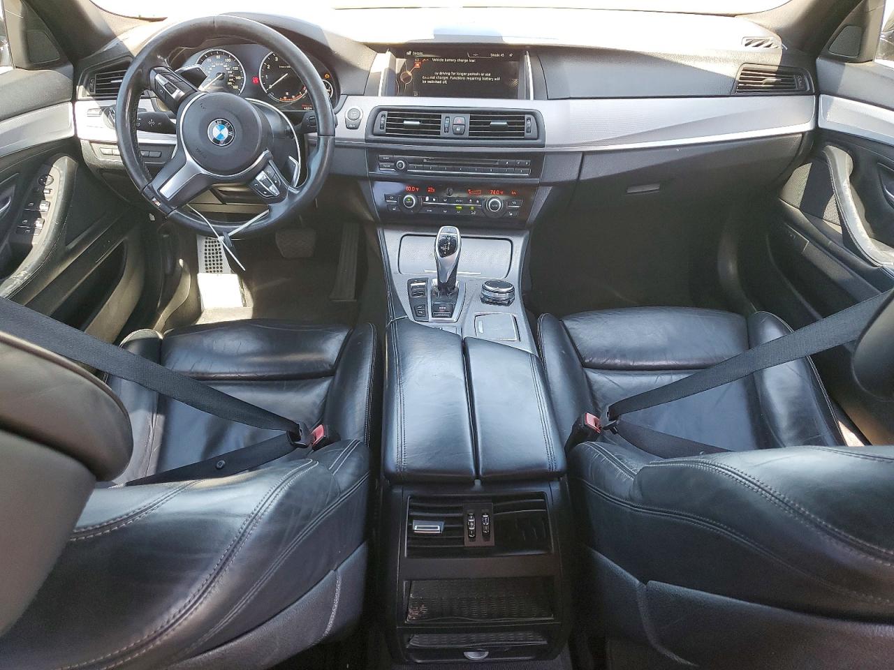 2015 Bmw 528 I Black vin: WBA5A5C52FD517113