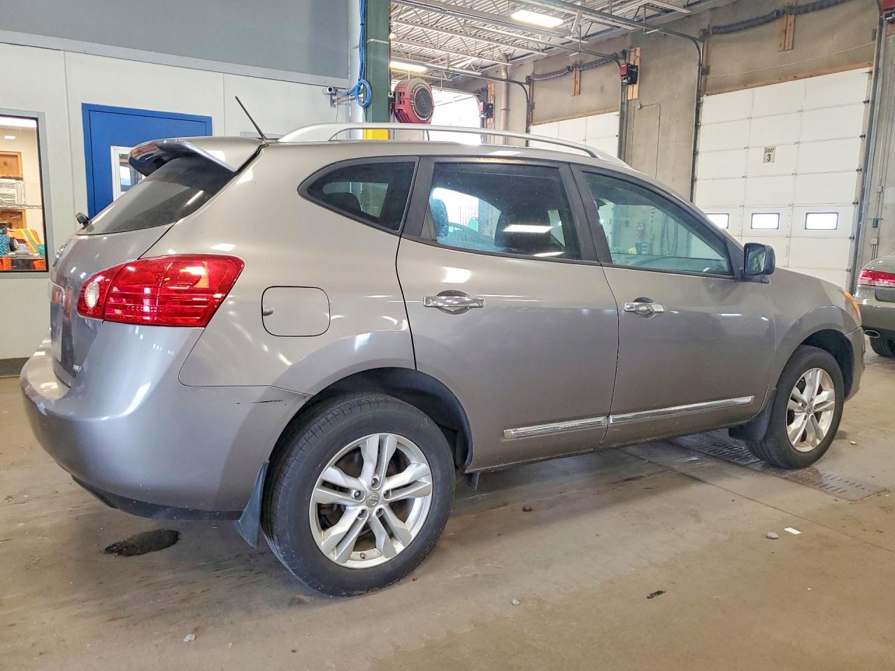 2015 Nissan Rogue Select S Gray vin: JN8AS5MV8FW262280