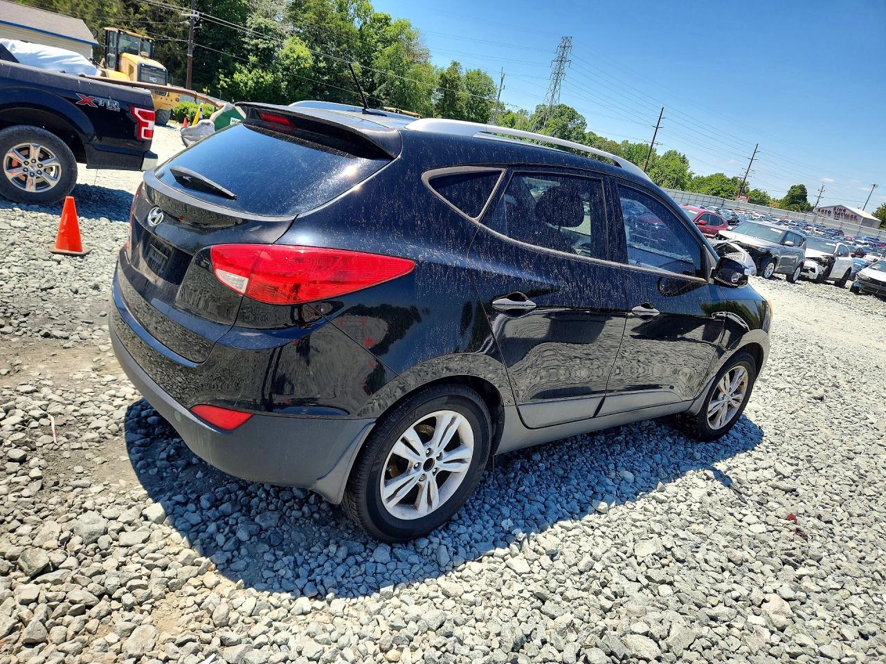 2012 Hyundai Tucson Gls Black vin: KM8JU3AC0CU344729