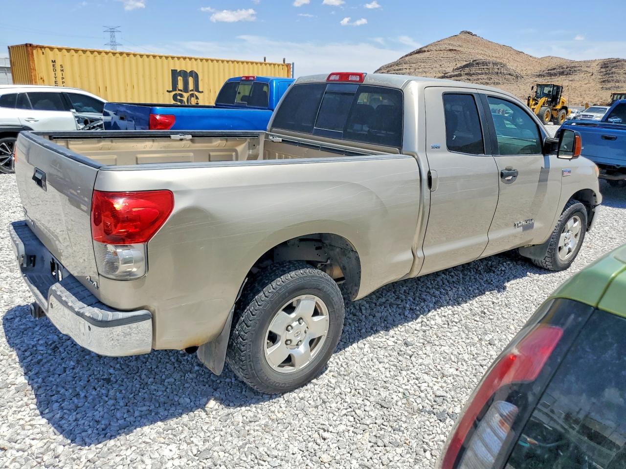 2007 Toyota Tundra Sr5 Tan vin: 5TFBV54167X018014