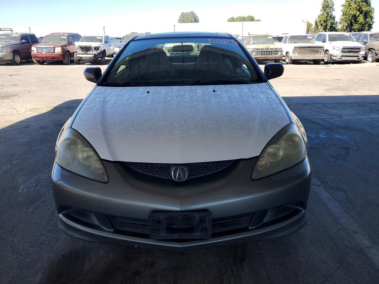 2006 Acura Rsx Silver vin: JH4DC53896S023070