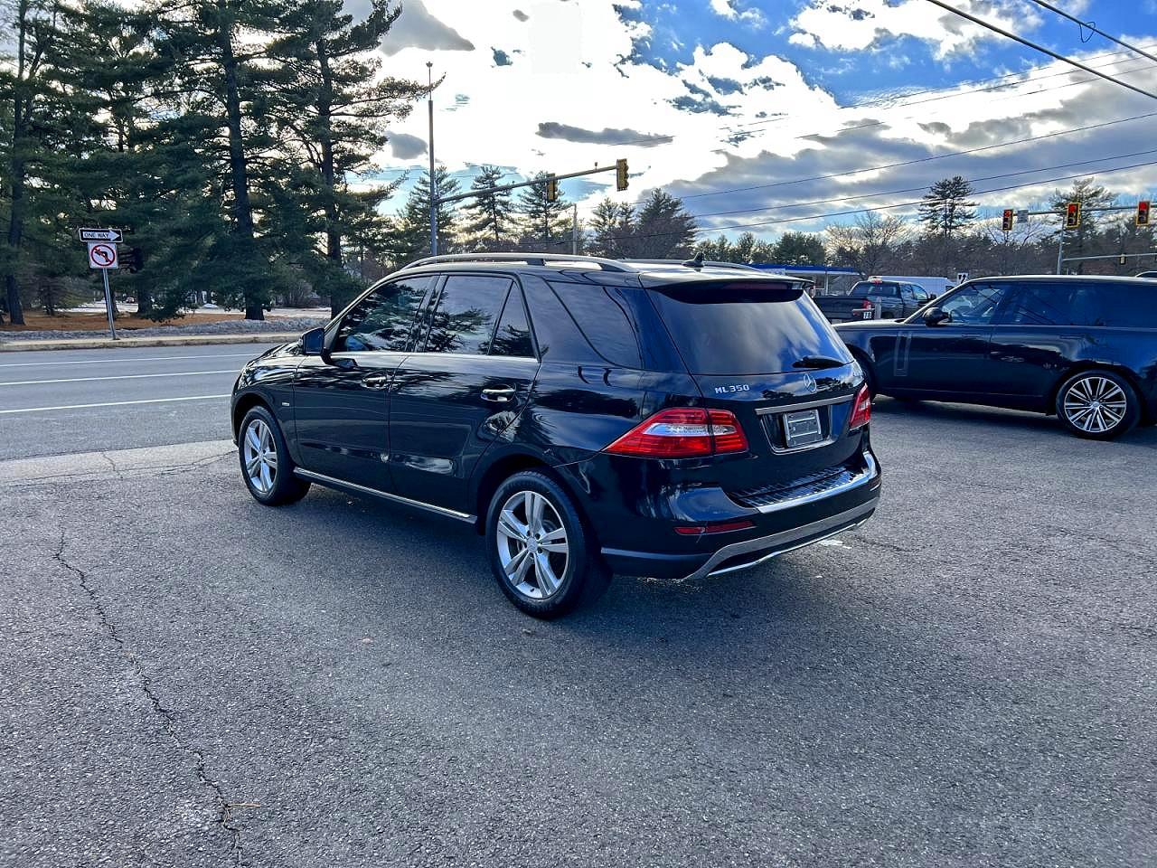 2012 Mercedes-benz Ml 350 4matic Black vin: 4JGDA5HB7CA030625