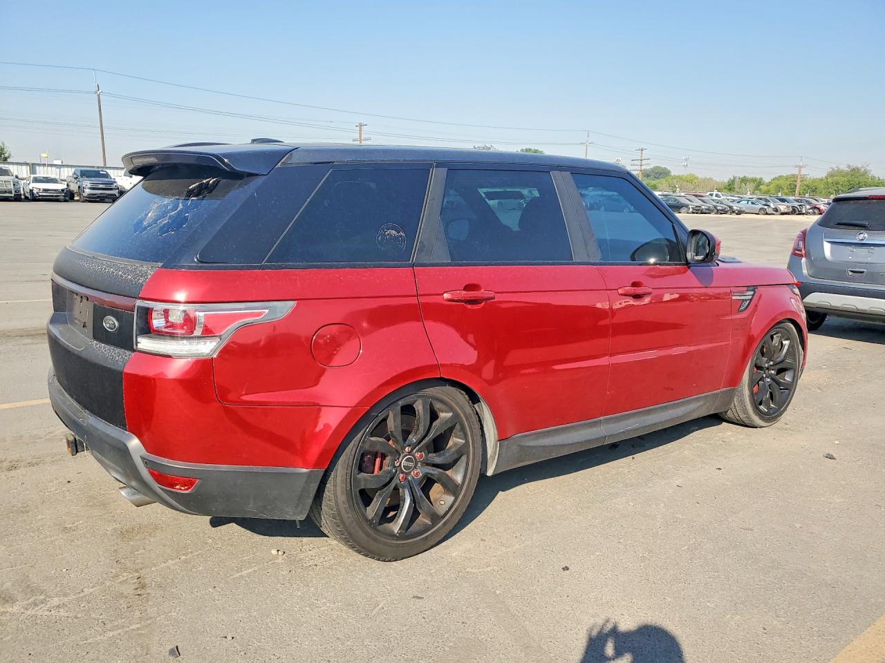 2014 Land Rover Range Rover Sport Sc Red vin: SALWR2TF5EA377316