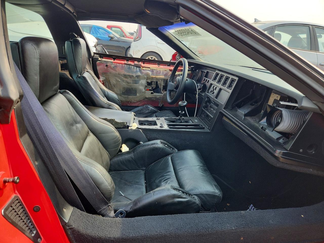 1988 Chevrolet Corvette Red vin: 1G1YY2183J5108055