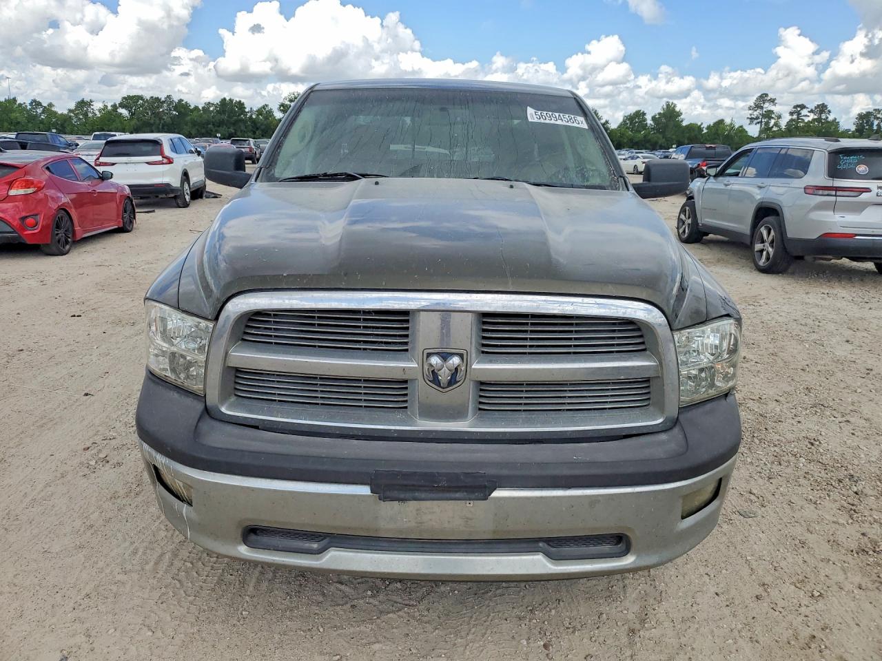 2012 Dodge Ram 1500 Slt Green vin: 1C6RD7GT2CS145805